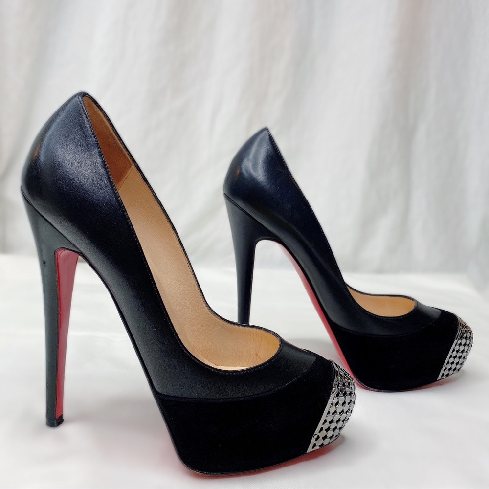 Christian Louboutin Maggie 160 Suede/Calf